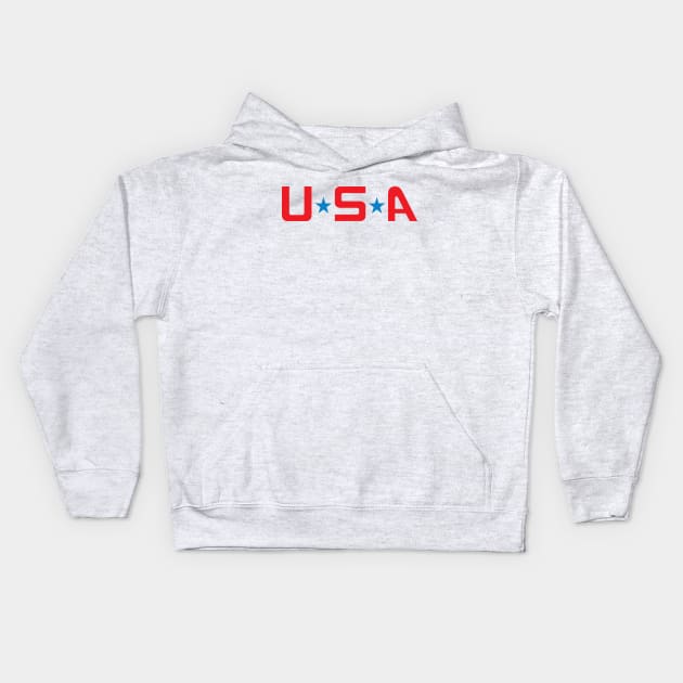 Team USA - Warmups Kids Hoodie by 4check